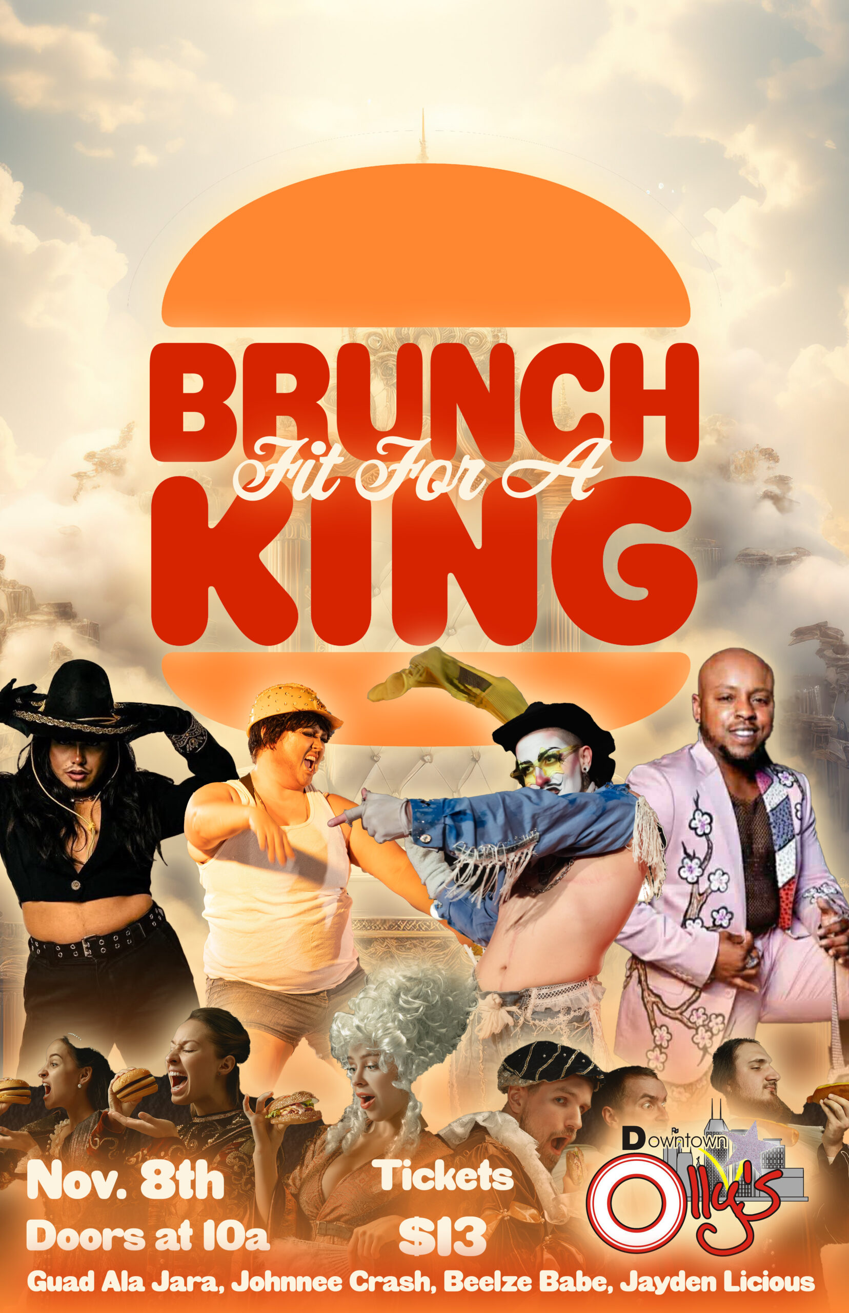 Brunch fit for a King